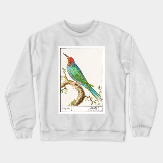 European bee-eater (1596 - 1610) Crewneck Sweatshirt by WAITE-SMITH VINTAGE ART